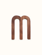 Lettre-m-en-bois