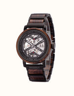 Montre Automatique en Bois et Métal