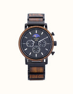 Montre-Chronographe-en-bois-massif