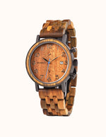 Montre-en-bois-de-santal-rouge