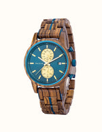 Montre-en-bois-zebrano-bleu