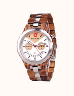 Montre en Bois Femme Zebrawood