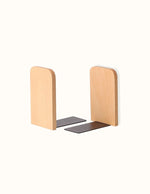 Serre-livre-en-bois-massif