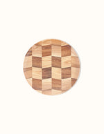 Assiette de Table en Bois