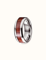 Bague en Bois Métallique
