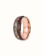 Bague en Bois et Métal