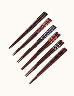 Baguettes Chinoises en Bois précieux