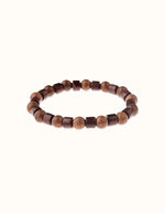 Bracelet Tibétain à Perles en Bois