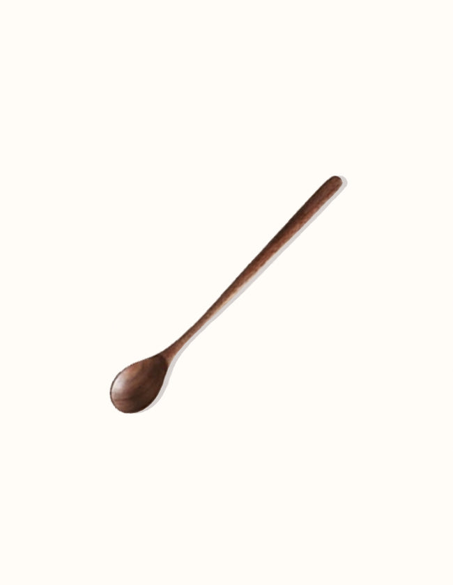 CUILLERE DE TABLE ,G--Cuillère rétro à tête ronde pour café et crème