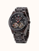 Montre en Bois Automatique Homme