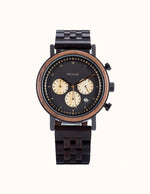 montre-en-bois-avec-un-bracelet-de-montre-haut-de-gamme