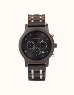 montre-en-bois-noir-avec-cadran-noir