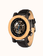 montre-mecanique-avec-lunette-en-bois