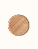 Plateau de Service Rond en Bois