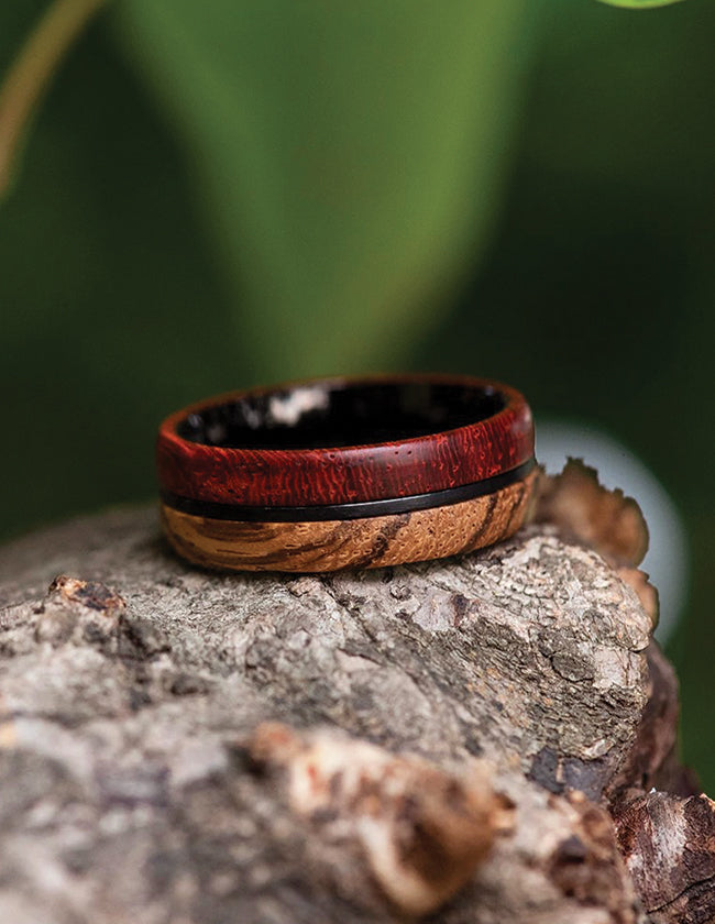 Bague en Bois Wood Collection