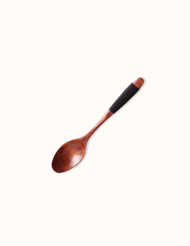 Lot De 5 Cuillères En Bois De Châtaignier Sculptées à La Main - Forme De Poisson - Pour Cuisine, 16 Cm