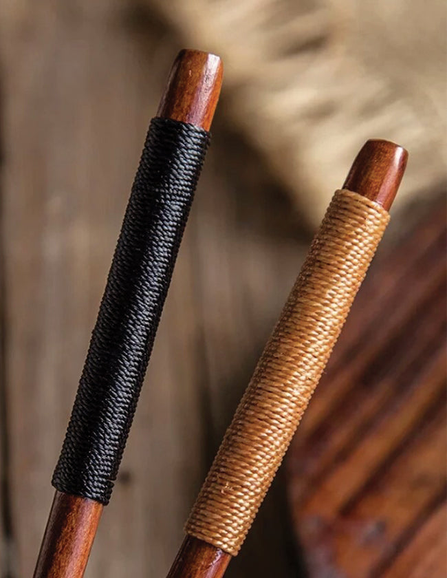 Lot De 2 Cuillères à Pâtes En Bois De Teck - Manche Long, Fourchette à Spaghetti Et Cuillère, Ustensiles De Cuisine Naturels